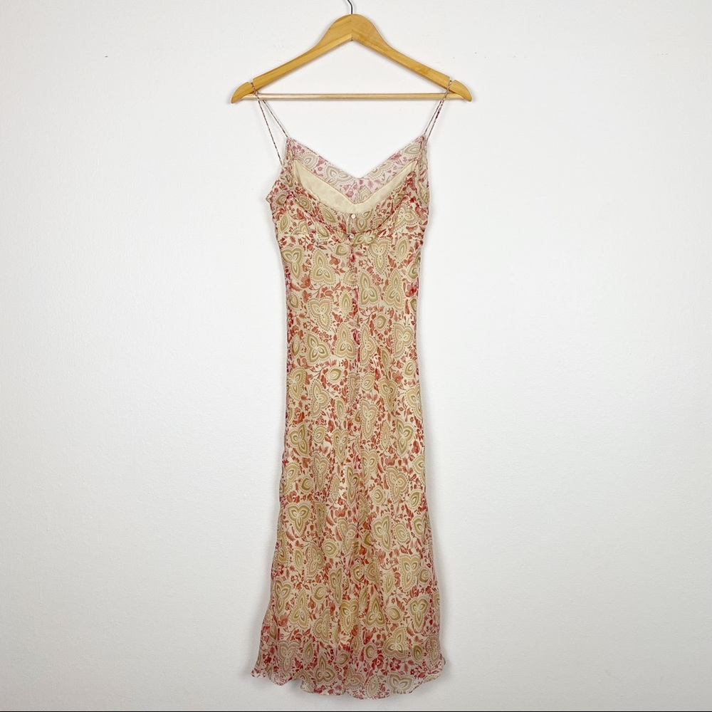 Vince Vintage Floral Maxi Slip Dress Size 2 - Picture 6 of 7
